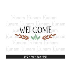 welcome svg, thanksgiving svg, thanksgiving sign svg, fall welcome sign, autumn welcome sign, fall sign svg, fall svg, autumn svg