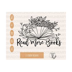 read more books svg • reading svg files for cricut • digital download