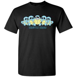 pokemon shirt &8211 squirtle clothing &8211 squirtle squad tee shirt