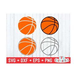 basketball svg, basketball svg, dxf, eps, basketball, contoured, outlined, outlines cricut cut file, silhouette, digital cut file