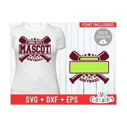 softball svg, softball team template, 003, svg, eps, dxf, svg template, svg cuttables, silhouette file, cricut cut file, digital download