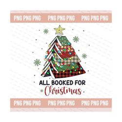 christmas book tree png, christmas gift, book lovers png, bookworm christmas png, gift for teachers, school christmas, xmas design png