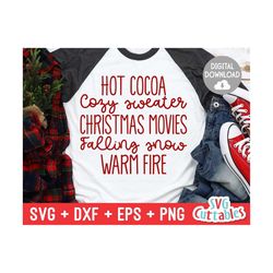 christmas svg - christmas shirt design - christmas cut file - svg - eps - dxf - png - holiday - silhouette - cricut - digital file