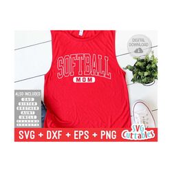 softball svg - softball mom svg - eps - dxf - png - softball family cut file - silhouette - cricut - digital download