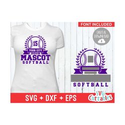 softball svg, softball template, team,  svg, eps, dxf, silhouette file, cricut cut file, 008, fill it in, svg cuttables, digital file