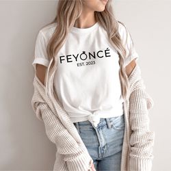 customized feyonce shirt, wedding shirt, engagement shirt, wifey shirt, bridal shower gift, bachelorette party shirts, f