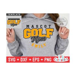 golf svg cut file - golf team - golf template 0011 - svg - eps - dxf - png - distressed - silhouette - cricut - digital download