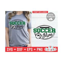 soccer template svg cut file - soccer svg - soccer team - soccer template 0017 - svg - eps - dxf - png - silhouette - cricut - digital file