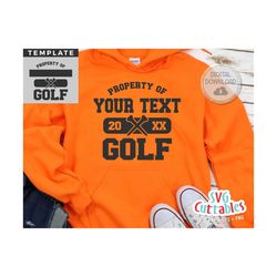 Golf svg Cut File - Golf Team - Golf Template 0013 - svg - eps - dxf - png  - Silhouette - Cricut - Digital Download