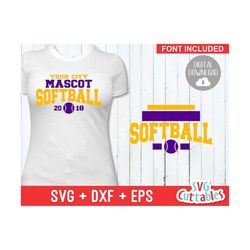 softball svg, softball template, team,  svg, eps, dxf, silhouette file, cricut cut file, 0015, fill it in, svg cuttables, digital file