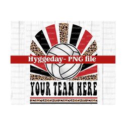 school spirit png, sublimation download, team colors, blank design, game day, volleyball, cheetah, leopard,