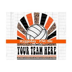 school spirit png, sublimation download, team colors, blank design, game day, volleyball, cheetah, leopard,