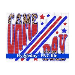 game day png, sublimation download, team colors, game day, football, fall, autumn, vintage, retro, school spirit