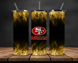 49ers tumbler wrap ,nfl 20oz tumbler wrap,logo team nfl tumbler  01