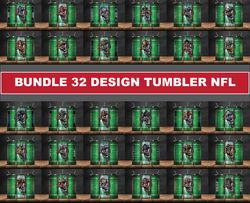 nfl stadiums tumbler wraps bundle, nfl tumbler wrap