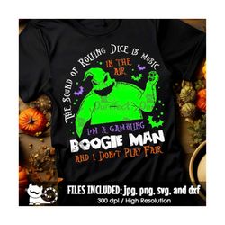 boogie man svg, oogie boogie bash svg, halloween nightmare shirt svg, spooky halloween svg, cut files svg dxf jpeg png,