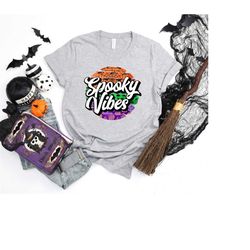 spooky vibes shirt, spooky vibe tshirt, halloween shirt,retro halloween shirt,funny halloween shirt, halloween scary shi