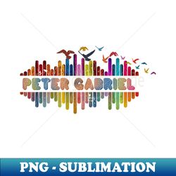 tone color wave with name-peter gabriel - png transparent digital download file for sublimation - spice up your sublimation projects
