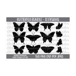 butterfly svg bundle, butterfly png, butterfly clipart, butterfly vector, butterfly silhouette svg, butterflies svg, butterflies png