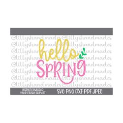 hello spring svg files, hello spring png, hello spring vector, spring svg designs, happy spring svg, spring shirt svg, spring quotes svg