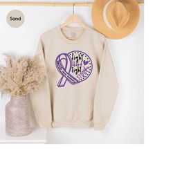 cancer survivor gifts, pancreatic cancer awareness sweatshirt, cancer patient long sleeve shirts, family support hoodies
