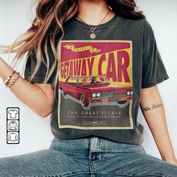 taylor swift music shirt, taylor swift eras tour 2023 getaway car retro sweatshirts, taylor swift retro unisex gift boo