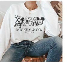 mickeyy and co. est 1928 svg - png - pdf