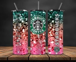 Starbucks Tumbler Png, Starbucks Glitter Sublimation, Skinny Tumbler 20oz, Skinny Starbucks 02