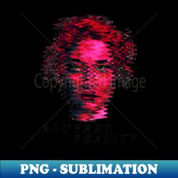 blurred reality - exclusive png sublimation download - perfect for creative projects