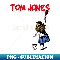 tom jones red paint - png sublimation digital download - create with confidence