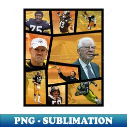 steeler hall of fame legends - gta 5 style simple - modern sublimation png file - perfect for personalization