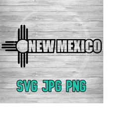 new mexico zia 002 svg png jpg | zia new mexico | cricut silhouette | laser engrave | glowforge | sublimination | digital download