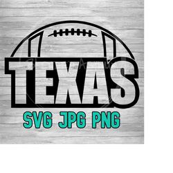 texas football 002 svg png jpg | layered vector file | sublimination file | die cutting file | retro style | clip art | digital download