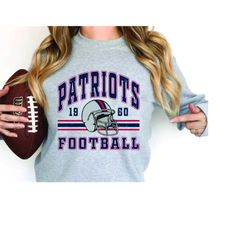 vintage new england football sweatshirt, sundays gameday new england shirt, gift for new england, new england sweatshirt