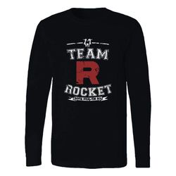 pokemon team rocket long sleeve t-shirt