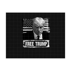 free trump png, trump never surrender png, official trump mugshot, mug shot png, august 24 2023, mugshot png sublimation design