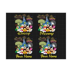 bundle custom family vacation png, magical kingdom png, mouse and friends, family trip png, family trip 2023 png, family png, vacay mode