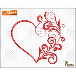 heart machine embroidery design file, embroidery designs heart, heart embroidery design patterns, mini heart digital emb