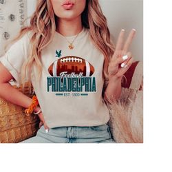 philadelphia football shirt, philadelphia football crewneck, football shirt, philadelphia football est 1933 shirt, eagle