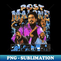 austin richard post malone vintage bootleg design - modern sublimation png file - spice up your sublimation projects