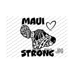 maui strong svg, hawaii wild fires, maui, svg png png