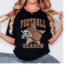 vintage football season shirt, game day shirt, football season shirt, football mom shirt, sports shirt, tailgate shirt,