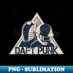 daft punk - vintage sublimation png download - spice up your sublimation projects