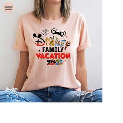 Family Vacation Shirts, Disneyland Trip T-Shirt, Matching Disney Travel T Shirts, Mickey and Friends Graphic Tees, Disne