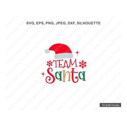 santa svg, christmas santa svg, team santa svg, santa, santa clipart svg svg, santa cut file, cricut, silhouette cut fil