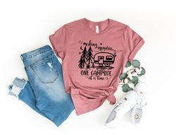 Making Memories One Campsite at a time, Camping Shirt Png, Womens Camping Shirt Png,Glamping,Nature Shirt Png,Camper Shi