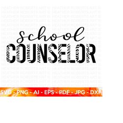 school counselor svg, school staff svg, back to school svg, counselor life svg, teacher shirt svg, counselor, cricut cut