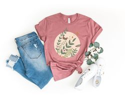 Wildflower Shirt Png, Floral Shirt Png, Flower Shirt Png, Gift for Women, Ladies Shirt Pngs, Butterfly Shirt Png, Garden