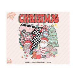 retro christmas png, christmas shirt png, christmas doodles png, christmas png, retro png, christmas elements png, sublimation png