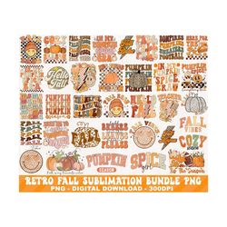 retro fall svg png bundle, autumn svg, thanksgiving svg, fall vibes svg, pumpkin svg, groovy fall svg, fall shirt design, fall bundle png